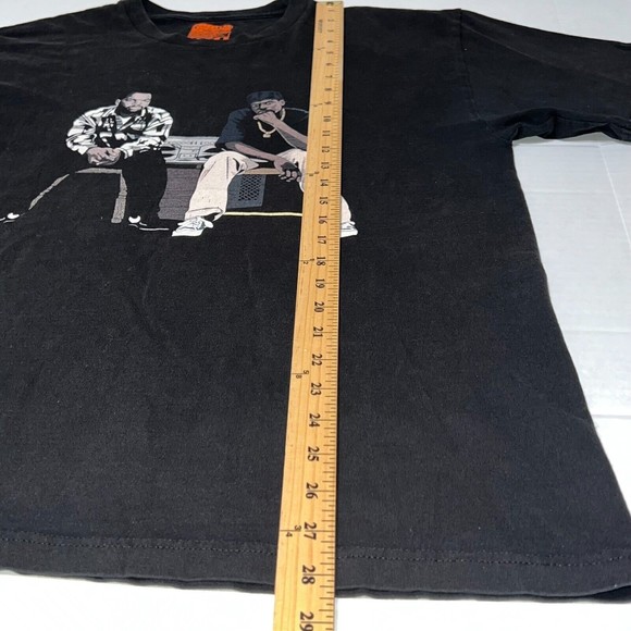 Forest Lab Friday Movie Ice Cube Chris Tucker Black Graphic Shirt Men's Large - Picture 6 of 8